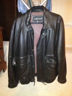  Colebrook Leather Jacket Large