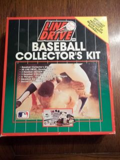  Line Drive Baseball Collector's Kit