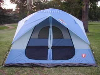 Suisse Sport 10x8 ft 2 Room Doom Camping Tent Window