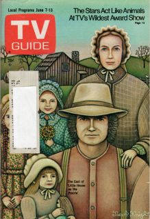   TV Guide Little House on the Prairie Grassle S W A T Cloris Leachman