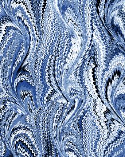 Fabric Collection Blue Eden Book Binder by Maria Kalinowski 5529 09