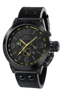 TW Steel Cool Black Chronograph Watch