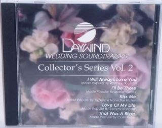 Accompaniment Wedding CD Collectors Series V2 5 Songs