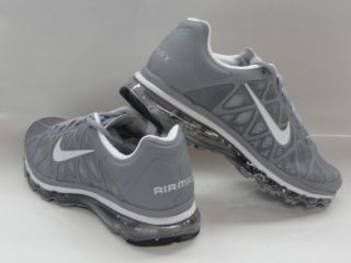 Nike Air Max + 2011 Stealth Grey White Sneakers Womens Size 8