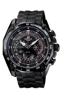 Casio Edifice Black Chronograph Watch