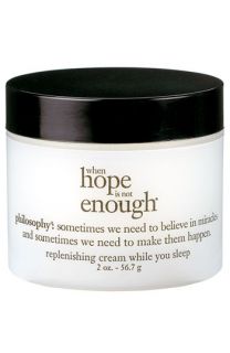 philosophy when hope is not enough replenishing cream
