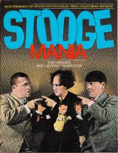 Stooge Mania RARE Book Three Stooges Moe Larry Fine RARE Bulletin