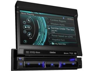 Clarion NZ501 in Dash 7 LCD DVD  CD w Bluetooth GPS Car Stereo