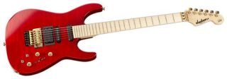 Jackson PC 1 Phil Collen USA Electric Guitar Red Rum Flame Maple