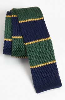 The Tie Bar School Stripe Knit Tie (Online Exclusive)