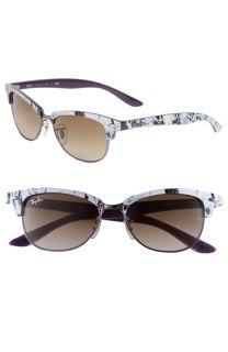 Ray Ban Clubmaster Cat 52mm Sunglasses