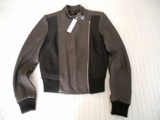 Brand New Theory Coley Leather Jacket Sz S