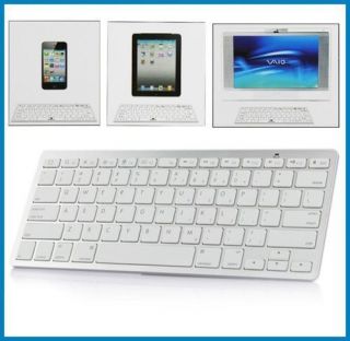  Bluetooth Keyboard for iPhone iPad Mac PC PS3 Clavier Sans Fil