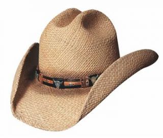 New Montecarlo Bullhide Cody Genuine Panama Straw Western Cowboy Hat