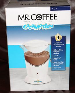  Mr Coffee Hot Chocolate Cocoa Maker Frother 4 Cup Sunbeam