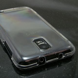 Clear Hard Case Snap On Cover for Samsung Galaxy S2 Skyrocket