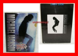 Michael Jackson Bad 25 Taiwan Promo Folder Clearfile
