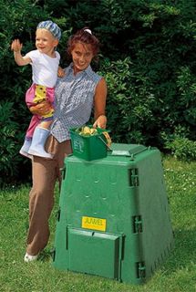  Gallon Tumbler Composter Outdoor Compost Garden Recycling Bin