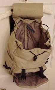 Backpack Kenneth Cole Padded Tan Laptop Notebook School Camp Camera