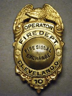 Cleveland Ohio Fire Department Gamewell Fire Signal Exchange Operator