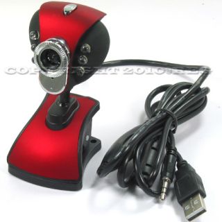 Computer PC USB 16M Webcam Web Camera Headset Headphone Earphone