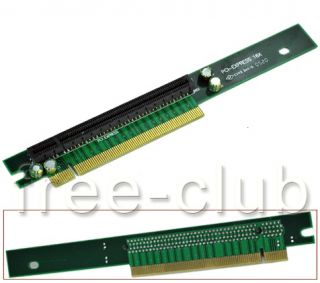 PCI Express PCI E 16x 1U Riser Card Right Ward Angle