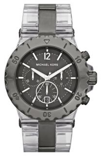 Michael Kors 2 Tone Resin Chronograph Watch