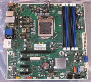 HP Compaq Motherboard MS 7613 Iona Intel H57 System Board 612500 001