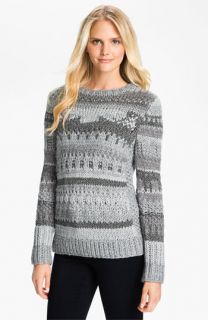 MICHAEL Michael Kors Textured Intarsia Sweater