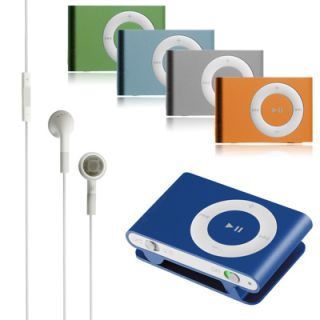 Apple iPod Shuffle 2nd Gen 1 GB  Player A1204 Blue Green Orange