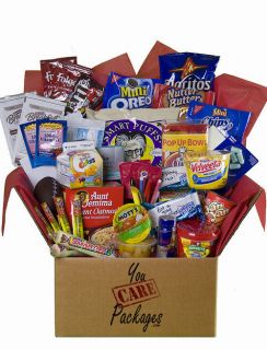 College Student Care Package Gift Basket Exam Prep