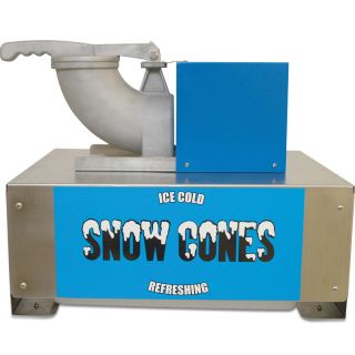 Snow Cone Maker Crushed Ice Machine BENCHMARK USA Snow Blitz Snowcone