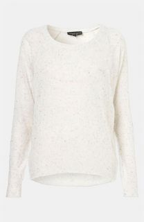 Topshop Confetti Speckle Sweater (Petite)