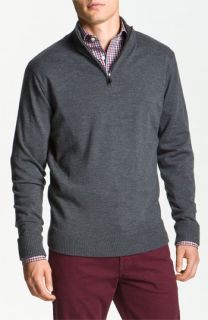 Maker & Company Merino Wool Half Zip Sweater