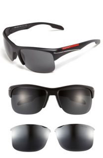 Prada Sport Semi Rimless Sunglasses