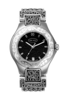 Lois Hill Round Scroll Watch
