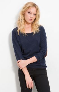 Joie Bronx Elbow Patch Slouchy Sweater