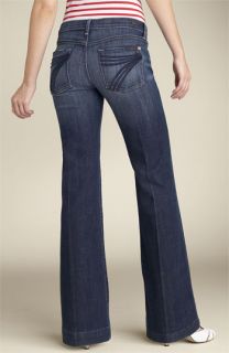 7 For All Mankind® Dojo Stretch Trouser Jeans (Dark New York Wash)