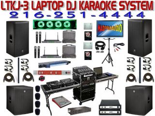  System Karaoke Computer Wedding Club Band PA Pro Audio Sound System