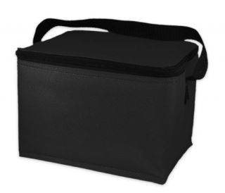 New Easylunchboxes Insulated Lunch Box Cooler Bag Black