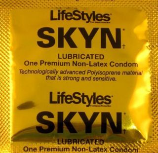 Lifestyles SKYN Non Latex Polyisoprene Non Allergenic Lubricated