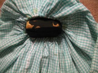 Old Black Doll Toaster Cover Vintage Arms Up Pearls On