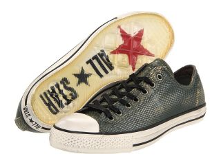Converse by John Varvatos Chuck Taylor Olive Textured Leather Sneakers