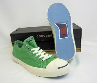 Converse Jack Purcell Green Canvas Mens 13 Womens 14 5
