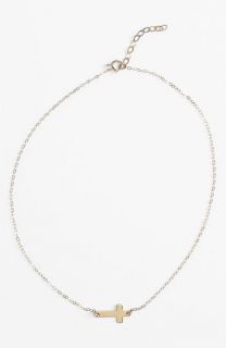 Abela Designs Sideways Cross Necklace (Girls)