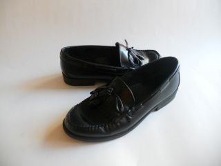 Colter Creek H s Trask Womens Black Tasseled Loafer Career Shoes Size