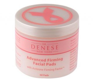 Dr. Denese Pink Ribbon Advanced Firming Facial Pads, 60 Count