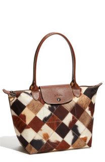 Longchamp Patch Pony Toile   Small Tote