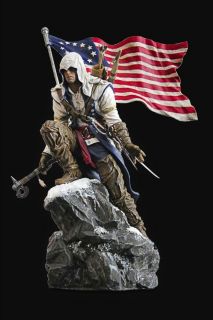 Assassins Creed 3 III 9 Conner Statue Figure Only Limited Collectors