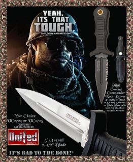 United Cutlery UC2724 or UC2725 Combat Commander Mini Boot Knife with